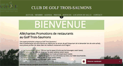 Desktop Screenshot of golf-trois-saumons.com